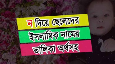 Photo of ন দিয়ে ছেলেদের ইসলামিক নাম অর্থসহ: একটি সম্পূর্ণ গাইড