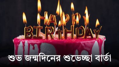 Photo of শুভ জন্মদিনের শুভেচ্ছা বার্তা: একটি বিস্তারিত গাইড