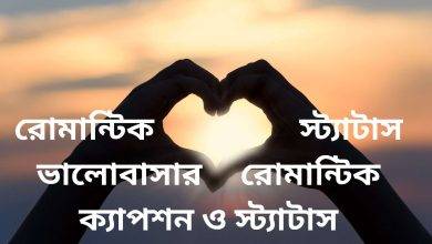 Photo of সেরা Romantic Caption Bangla: সোশ্যাল মিডিয়ায় প্রিয়জনকে ছুঁয়ে দিন