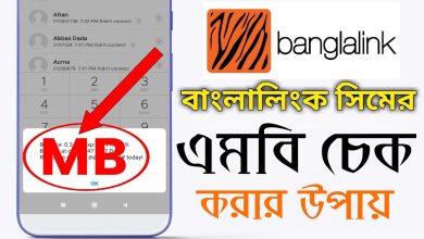 Photo of Banglalink MB Check: সহজ পদ্ধতিতে ইন্টারনেট ব্যালেন্স জানুন