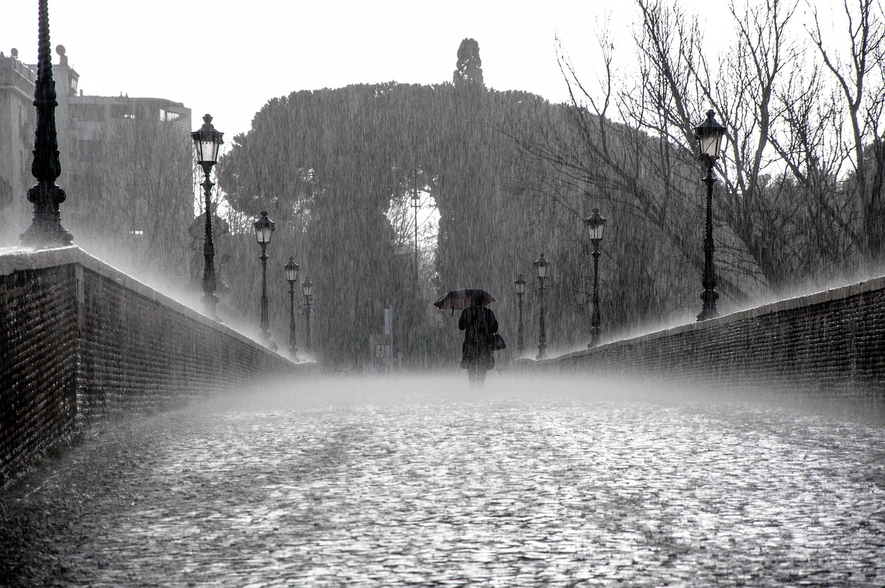 a rainy day paragraph